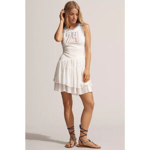 Anthropologie DAILY PRACTICE Varsity Sleeveless Midi Tank Dress Size XS NWT $118